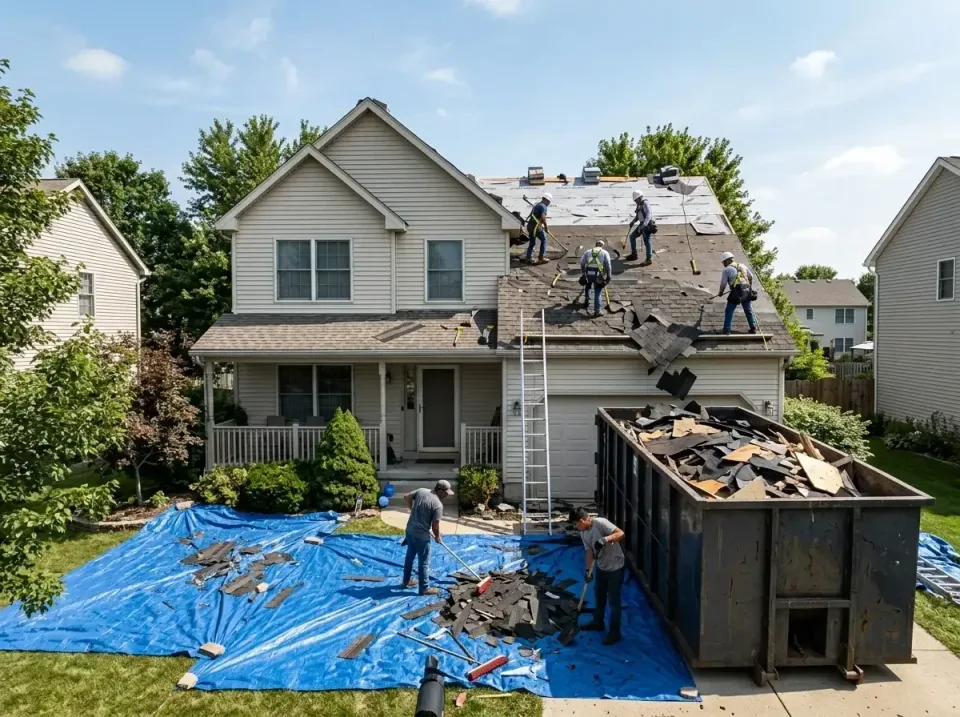 roof-replacement-debris-remova-004 — frequently asked questions, Cheapest Dumpster Rentals in East Dundee, IL
